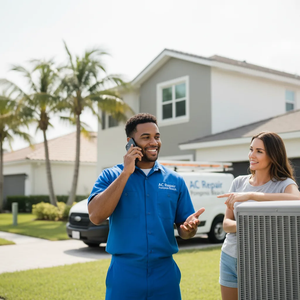 AC Repair Pompano Beach customer support in Somis